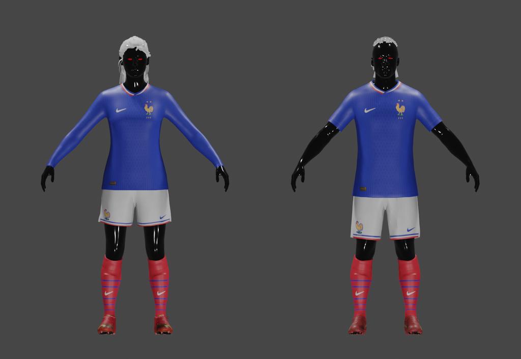 utd_km's tweet photo. France 2024/25 Kitset preview

#EAFC #Modding #Kits #Kitmaking #Fifa23 #KMUTD https://t.co/lc9z8MQ9SU