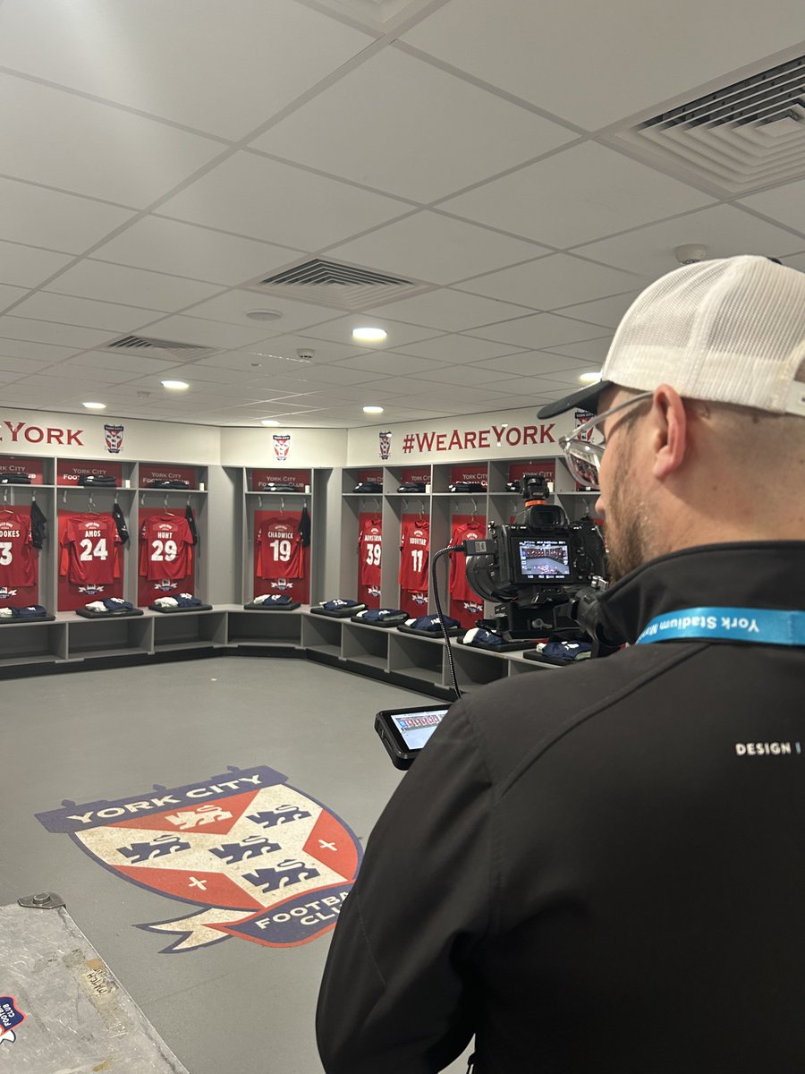 @yourcreativesauce were down at the stadium again today, gathering up more content for our new website which is now in build stage. A great day for capture & a good result too 2️⃣-0️⃣ @yorkcityfc #LNERCommunityStadium #York #YorkSMC #WeAreYork #YourCreativeSauce #ContentCreation