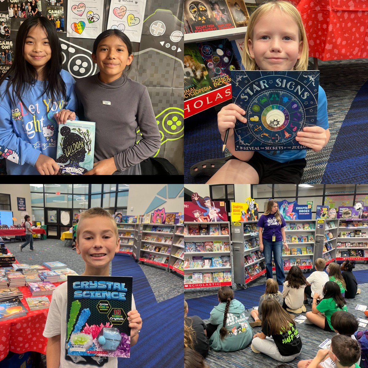 @TISDGOES Book Fair was truly an exploration of many spectacular journeys! @GOESLibrarian led my tigers in creating wish list, and later selecting phenomenal books to take home! #GObethegamechanger.