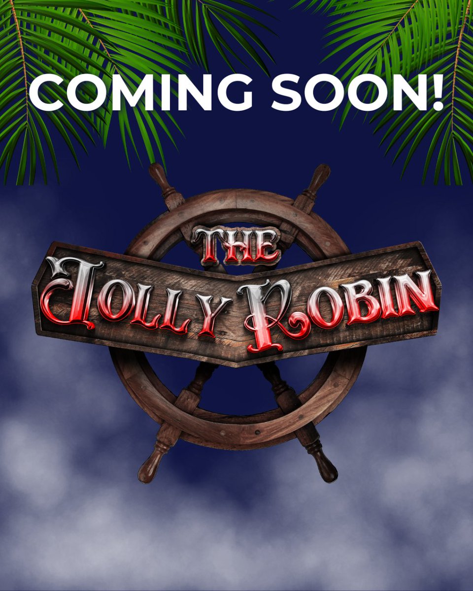 BlackgangChine's tweet photo. Arrr! Another band of scallywags join Blackgang Chine this season as we expand Pirate Cove! 🏴‍☠️

Hold onto your hats as The Jolly Robin swings into Blackgang Chine! ⚓️

https://t.co/xmLXquLaHw

#PirateTakeOver #NewRide #BlackgangChine #TheJollyRobin #IsleOfWight https://t.co/Xpc77QoV37