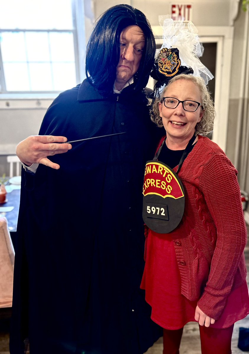 I got to meet Professor Snape today. How’s your day going?