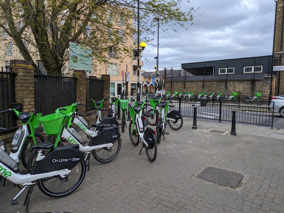 If the council are going to insist dockless bikes are parked in bays then they will have to provide a hell of a lot more of them