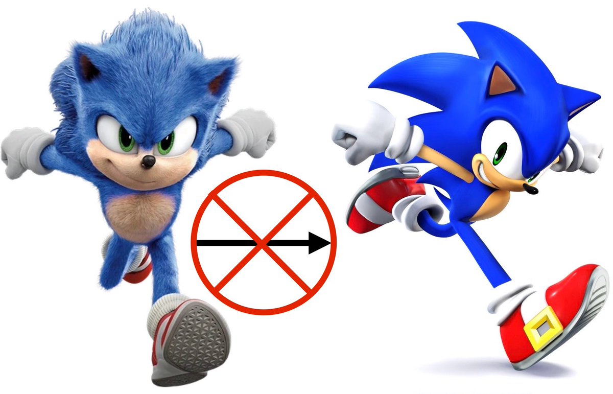 The #Sonic movies aren’t the games. Paramount isn’t bound to any of SEGA’s rules on the Sonic game characters b/c they don’t apply to Hollywood movies. Paramount is taking the SCU in a completely different direction from Sonic Team’s games. #AmyRose #Knuckles #Tails