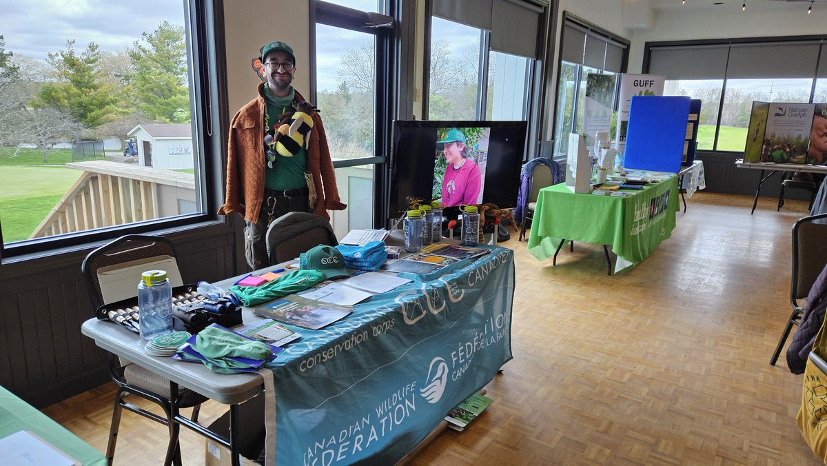 PollinateGuelph's tweet photo. In addition to great speakers, we have a great selection of local organizations sharing their resources at our Pollination Symposium today too! Here are just a few of them. We thank all for attending! #PGEvents https://t.co/dz6irGH36S
