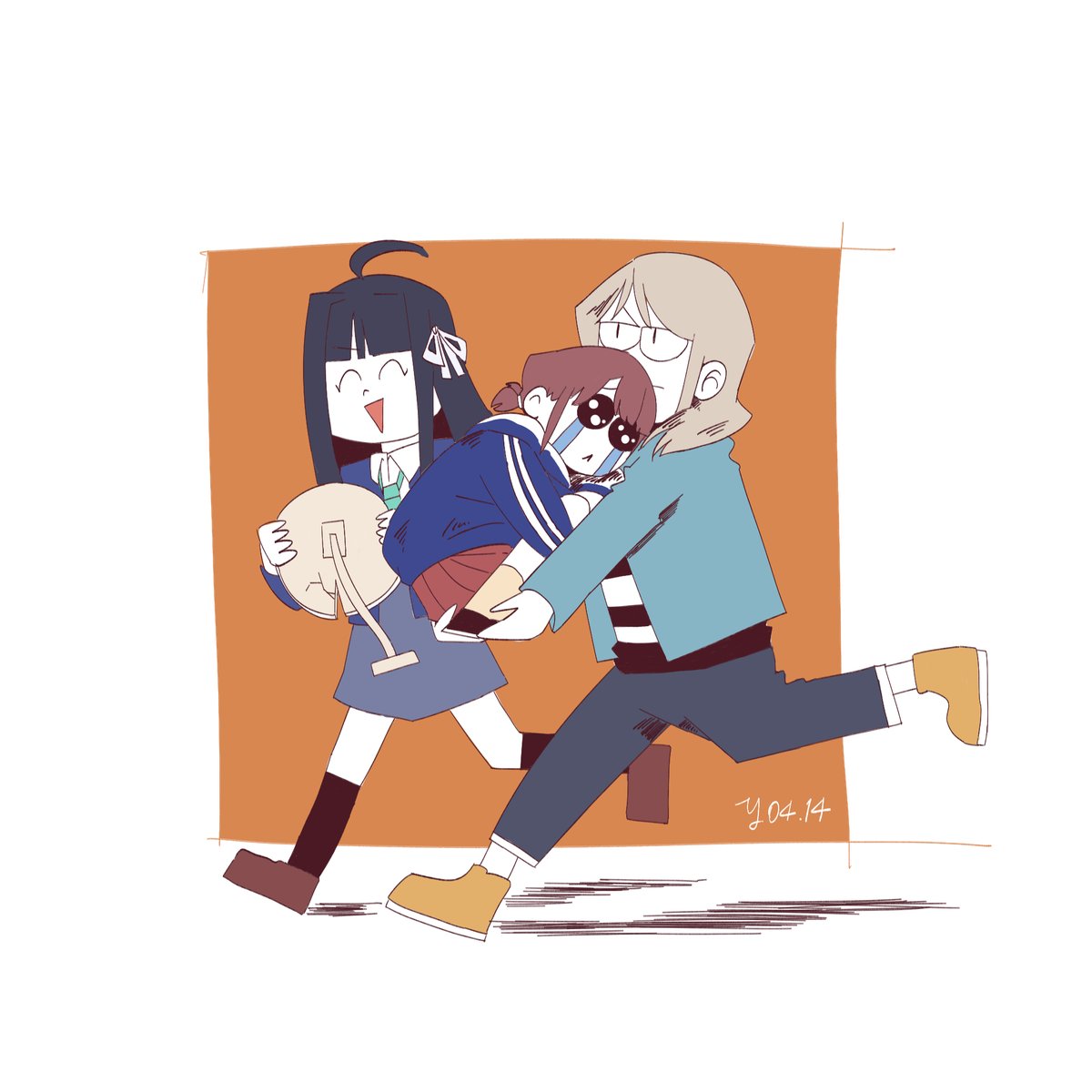 圖 輕鬆百 少女樂團哭