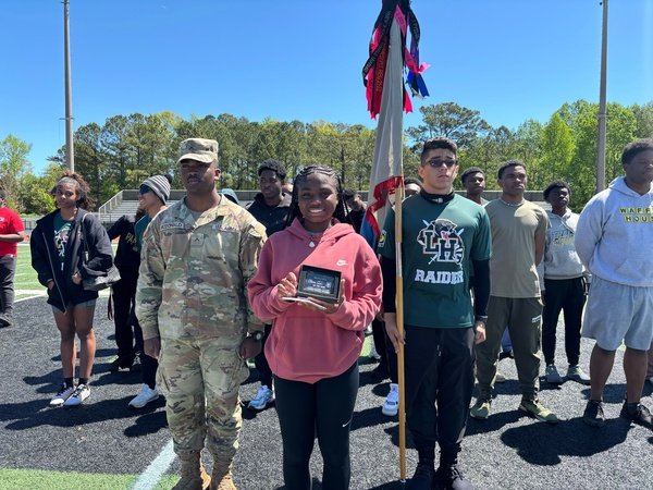 Congratulations to Cadet Taylor Daniel for being selected as the Fulton County Schools JROTC LET 4 Cadet of the Year! Outstanding achievement! #PantherPride