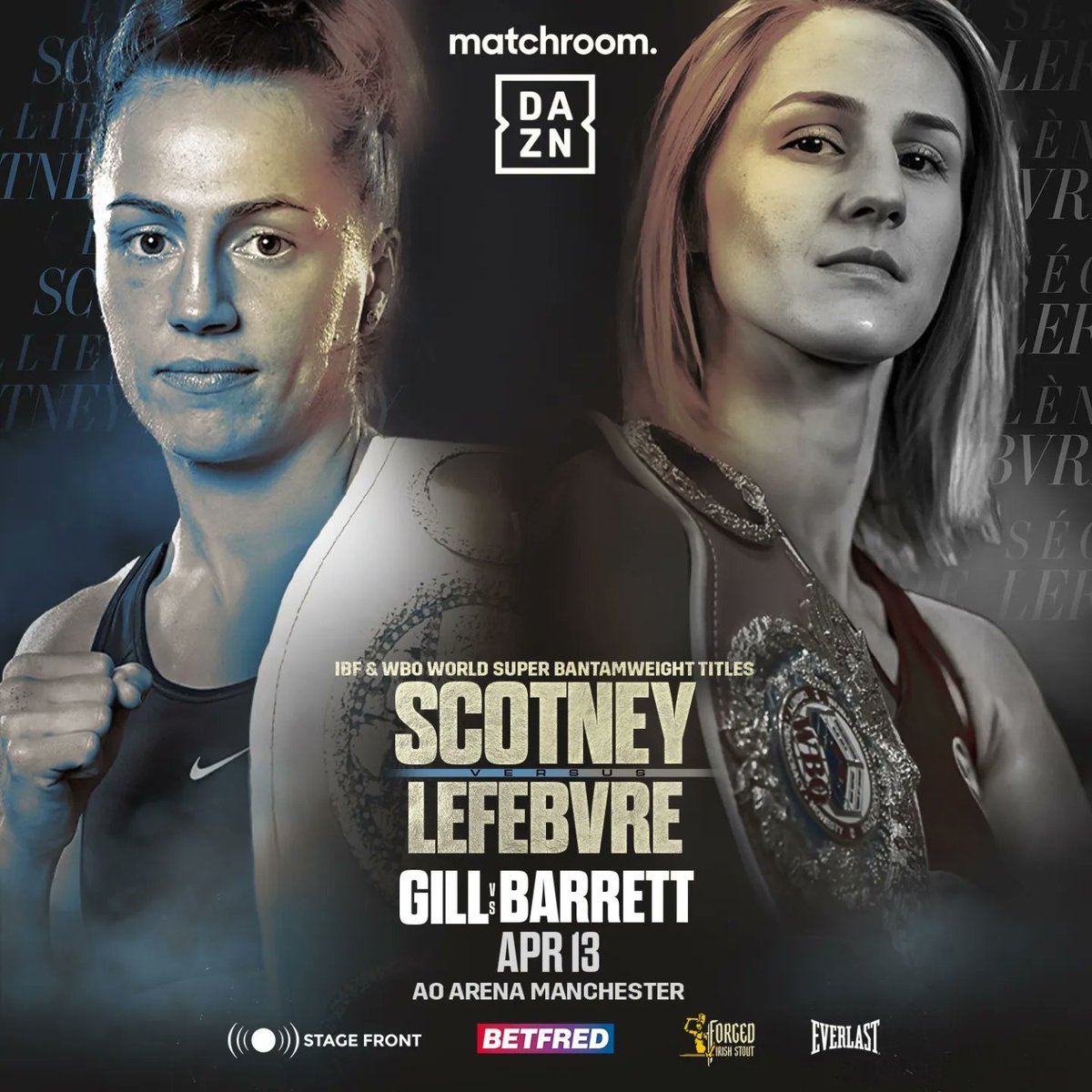 Best of luck to @RhiannonDixon3 and @elliescotney_ tonight in Manchester 👍🥊 @WorldBoxingOrg @IBFUSBAboxing @ringmagazine
#DixonCarabajal  #ScotneyLefebvre #GillBarrett #MatchroomBoxing #Boxing