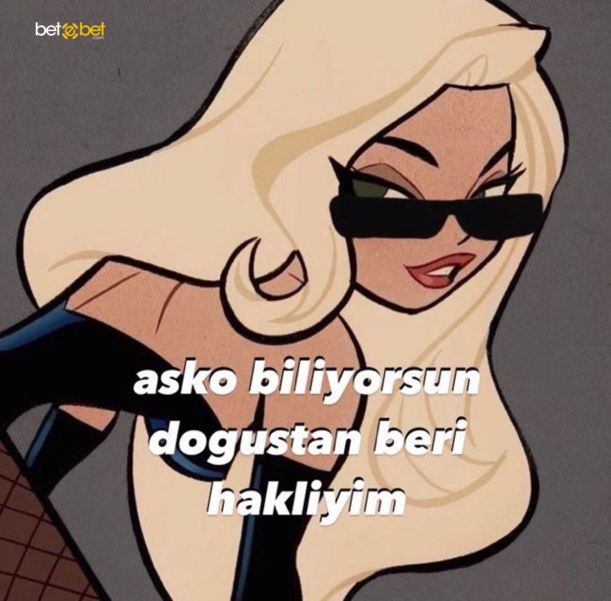 En ufak tartışmada ben