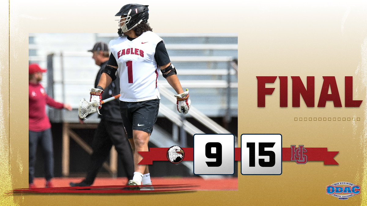 FINAL: Hampden-Sydney 15, Bridgewater 9

@BridgewaterMLAX falls to the Tigers who are receiving votes in the nation polls. Full recap to come #BleedCrimson #GoForGold