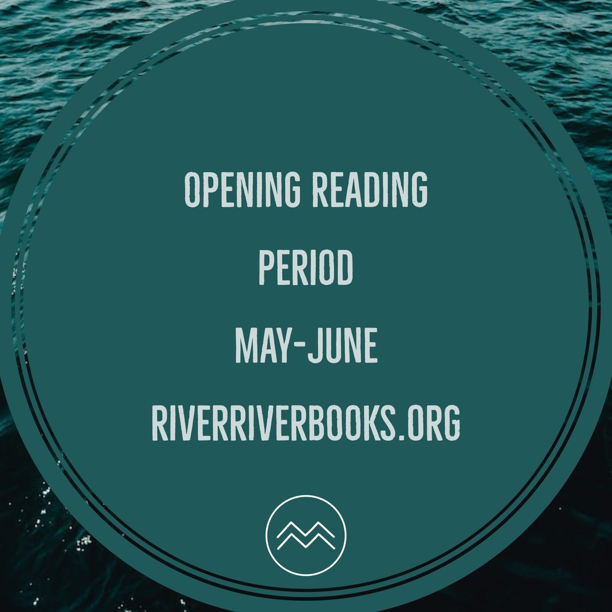 We open May 1 to full-length poetry manuscripts! More submission information and contract here: riverriverbooks.org We can’t wait to read your poems! 🌊🌊