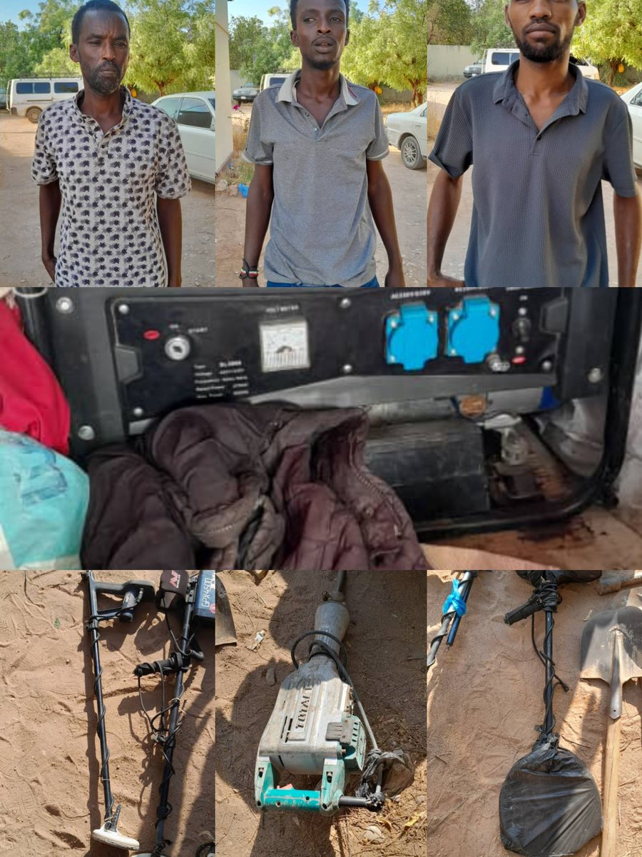 Update: 🚨 12 men who entered Somaliland legally from Somalia,with the intention of illegally extracting valuable resources (minerals & gold) from Somaliland, were arrested by NIA Burco and deported. Stay vigilant & report any suspicious activity. ☎️ 9000