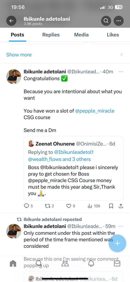 Indeed Faith is Good✅✅

Shorts of Words Guysss 😭😭

I Mean What More Could I Have Asked For If Not Knowledge On How To Make Money Legitimately 💸💸

Thank You My Boss’s @legalnairatv @Ibikunleadetol1 and The OG of CSG Course @pepple_miracle ❤️❤️❤️.