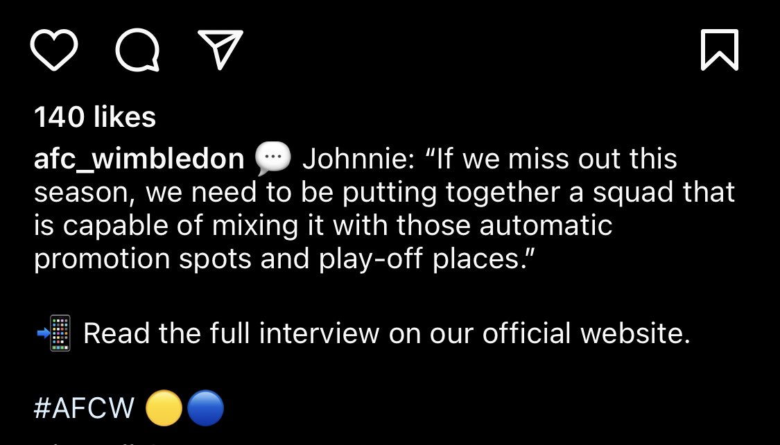 Meust98's tweet image. Don’t like this at all, gaffer blaming the players ❌ The squads capable, unfortunately JJ how you set em up, along your tactics have been shite pal #AFCW