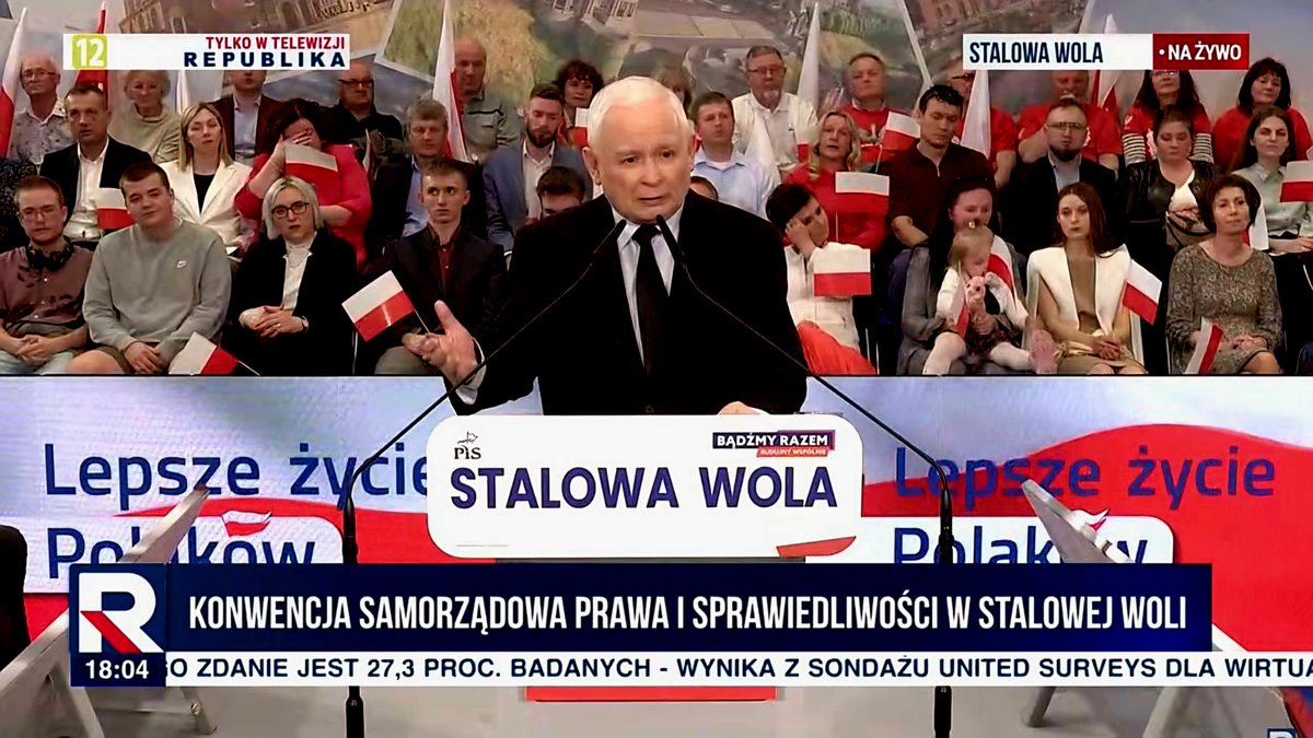 Jarosław Kaczyński: 'Platforma Obywatelska jest źródłem zła w Polsce. Nie możemy z nią współpracować'.