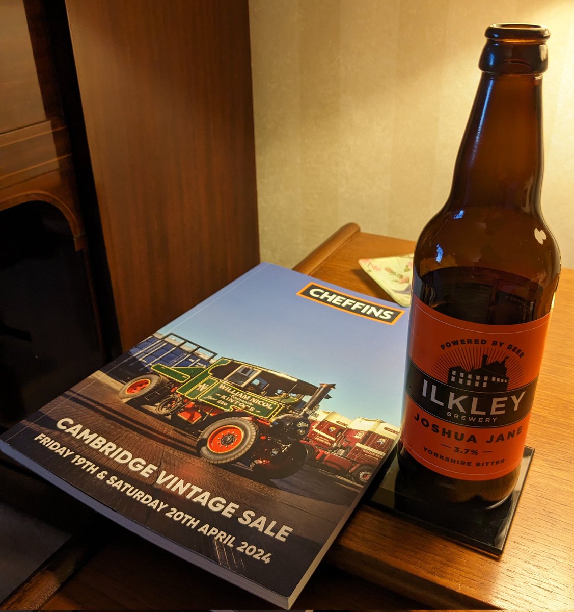 Saturday night sorted, courtesy of @CheffinsMachine and @Ilkleybrewery