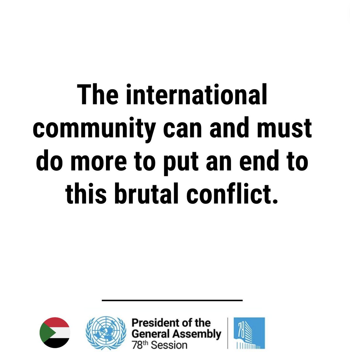 15 April marks one year of violence, suffering and devastation for the Sudanese people. The world cannot remain silent and look away when: •every day brings new victims of killings and sexual violence; •children are dying of malnutrition; •millions have been forced to…