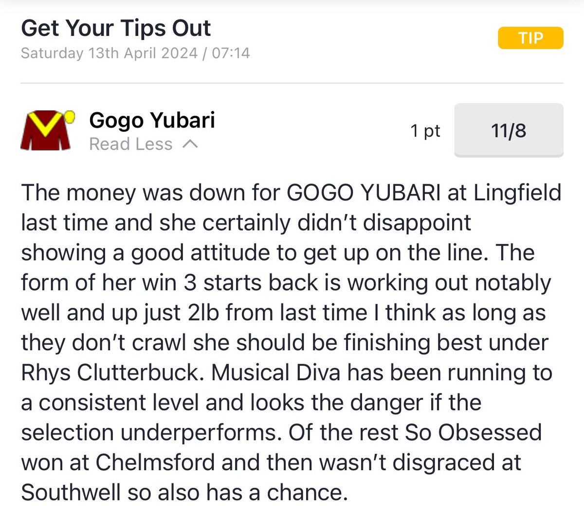 GOGO YUBARI!!!!!!!!!!!!!!!!!!

NOTEBOOK LANDED!!!!!!!!!!!!!!!!!

💰 Tipped at 7/4

TAP ❤️ IF YOU GOT ON