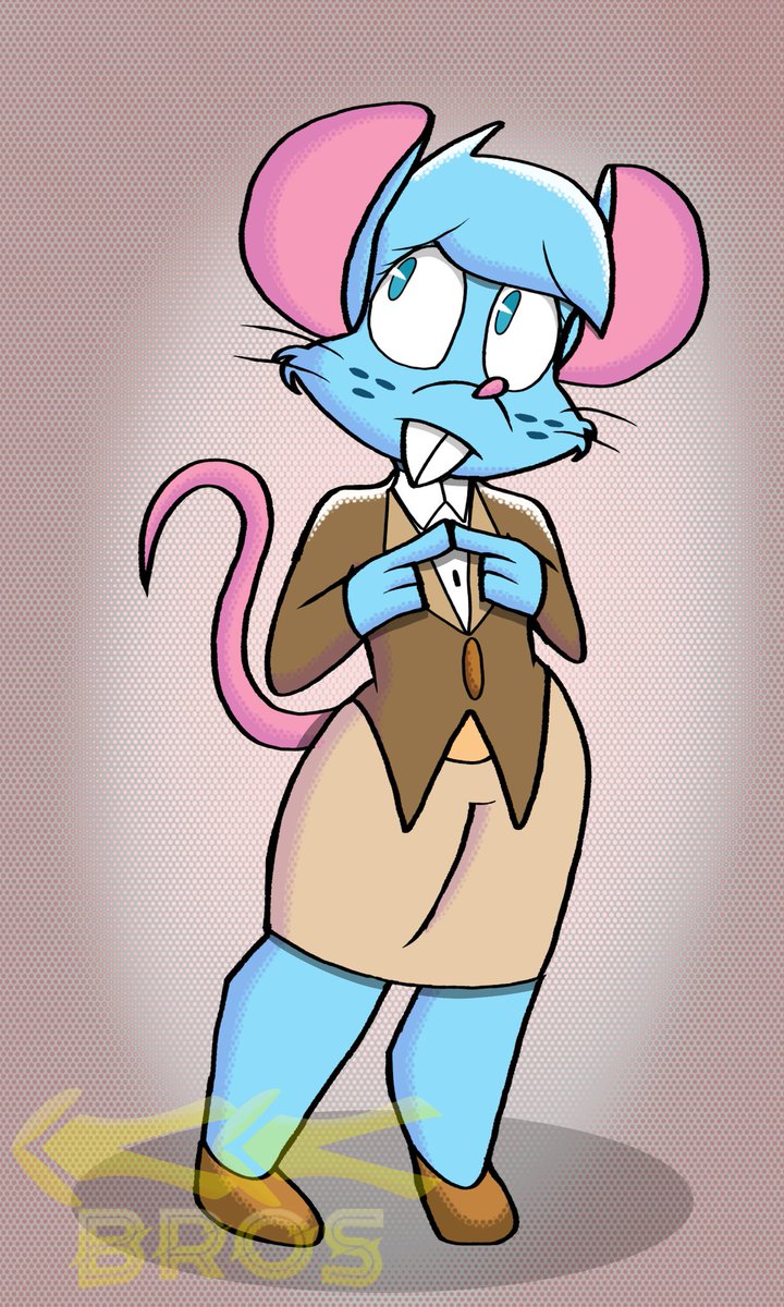 Here's some more OC fanart that I made in hopes of meeting new artists in the community. This time, it's Mia Mouse from the talented @SilentJack8. ⚡️Rts, replies and follows are always appreciated⚡️