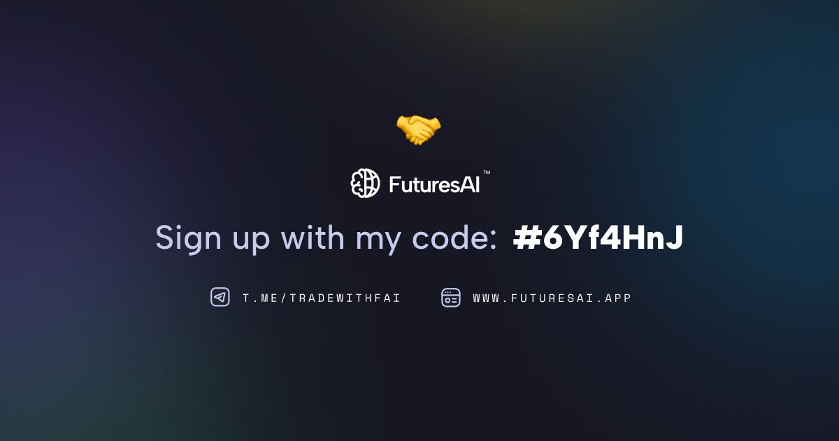 $FAI surprise giveaway to get access to our ecosystem! 

Use this referal code to get in with a limited window!

Steps:
1. Press Start: T.me/TradeWithFAI_B…
2. Use code
3. Start making money with FutureAi!

#marketcrash #trading #futures #opsec #paal