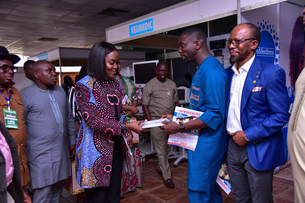 The Honourable Commissioner for Health, Rivers State, Dr @Adaeze_Oreh presided over the opening ceremony of the #AfriHealth Conferences and Exhibitions in Port Harcourt on Wednesday.
 
In her opening remarks she said, “I am delighted as a representative of @MOHRiversState and the