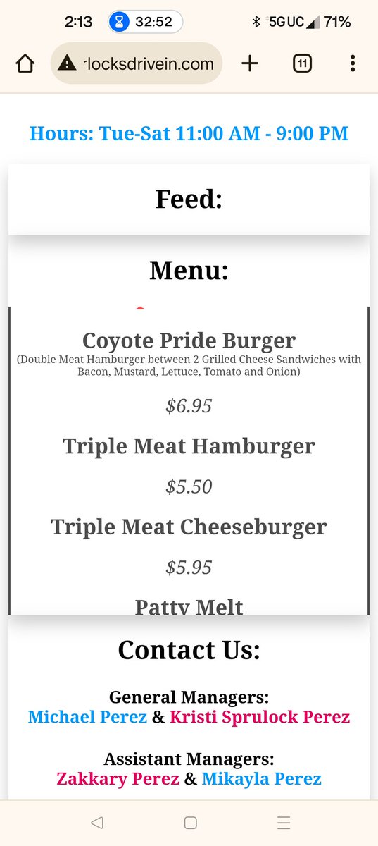 Burgers and Blitzes tweet media