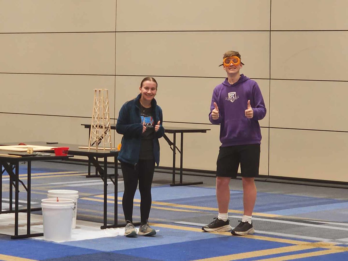 cnolson03's tweet photo. State Science Olympiad! They've worked so hard! @BGHSPurplesNews https://t.co/SrguaxQK8V