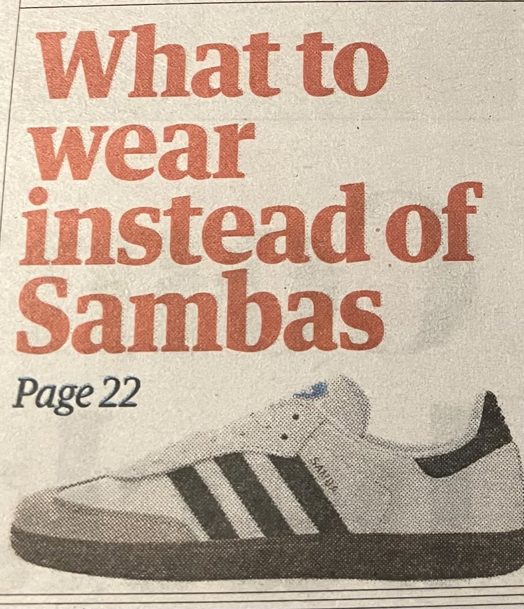 The Guardian today addressing the most pressing issue of the week.