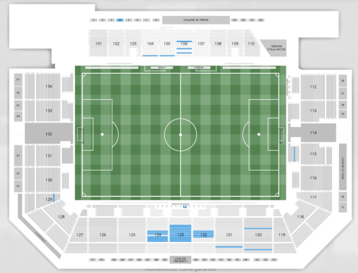 Donc si j'ai bien compris, ma section 123 est composée essentiellement de partisans de Messi qui viendront uniquement le 11 mai? Sacrébleu ! ##CFMTL