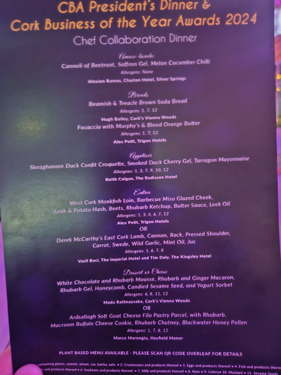 Roger Russell (@rogerdrussell) on Twitter photo Delighted to attend the 67th <a href="/CBA_cork/">CBA Cork</a> President's Dinner & Cork Business of the Year Awards. Best of luck to the amazing team <a href="/No1CorkHotel/">Cork International Hotel</a> led by <a href="/eoghanmmurphy/">Eoghan Murphy</a> and to all the finalists #CBAAwards
<a href="/TrigonHotels/">Trigon Hotels</a> Delighted to attend the 67th <a href="/CBA_cork/">CBA Cork</a> President's Dinner & Cork Business of the Year Awards. Best of luck to the amazing team <a href="/No1CorkHotel/">Cork International Hotel</a> led by <a href="/eoghanmmurphy/">Eoghan Murphy</a> and to all the finalists #CBAAwards
<a href="/TrigonHotels/">Trigon Hotels</a>