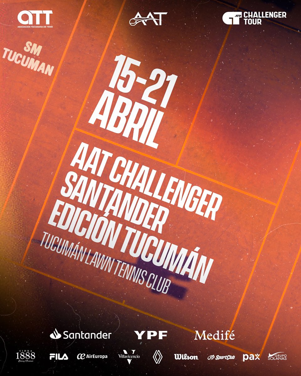 Se viene el 1er Challenger de la historia en la provincia de Tucumán. Y para calmar la ansiedad hago un repaso de algunas de las joyitas que vamos a tener estos días en el Tucumán Lawn Tennis Club.