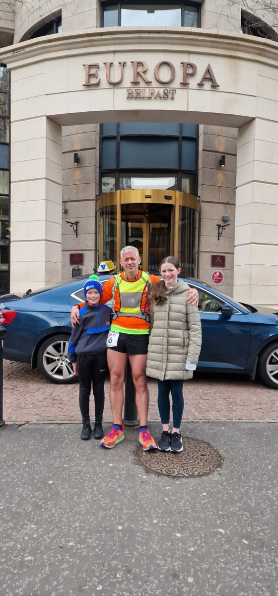 FergalsInsights's tweet photo. A surreal couple of days running from @GuinnessIreland Factory in Dublin to @europahotel Belfast. Ended up with 110 miles (few wrong turns) and taking the 2024 Tropy for first person home. This isn't my normal thing, but I do love a challenge and this had it all. Proud moment 🙌 https://t.co/4rPmpMxfvY