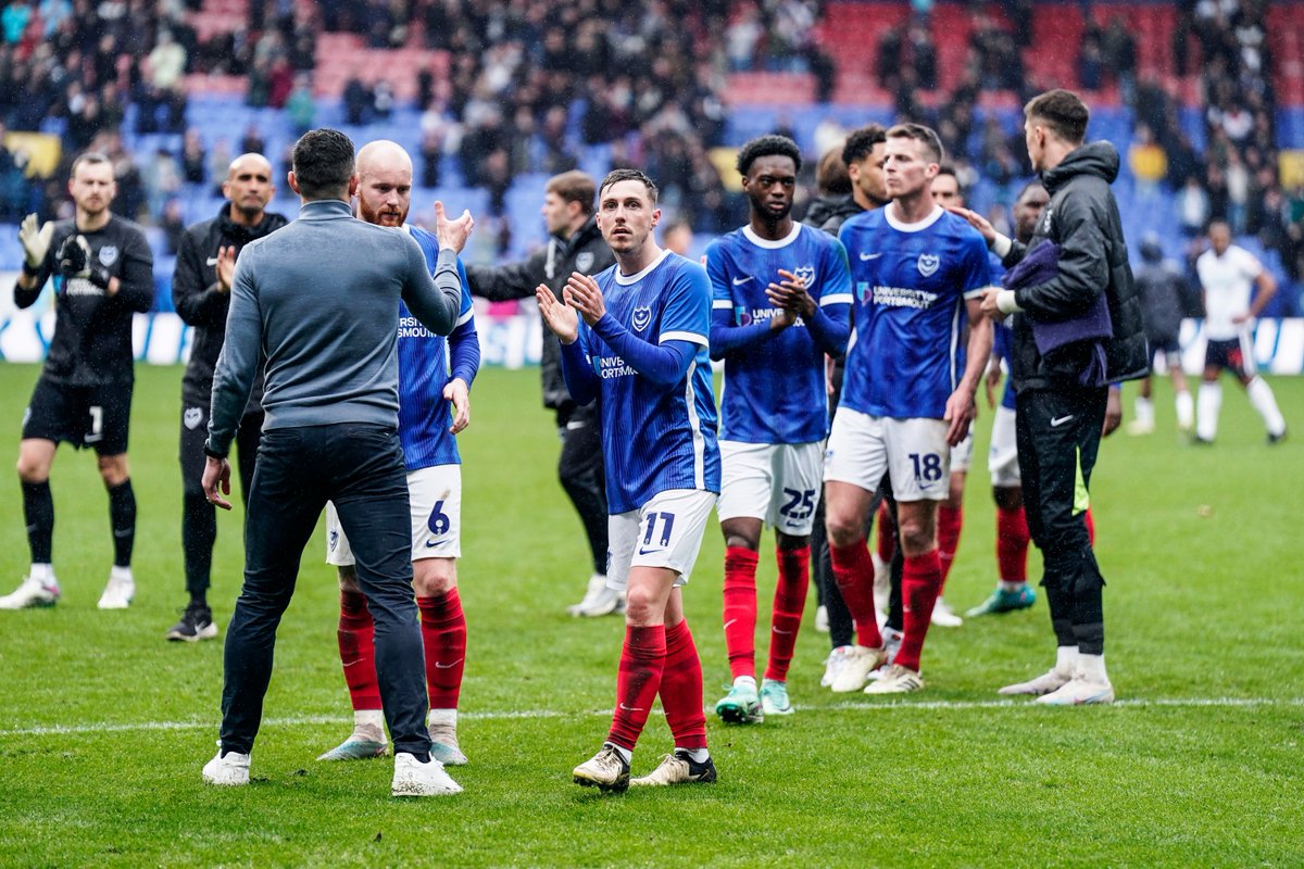 🔝 support once again, #Pompey fans 💙 Onto Tuesday ✊