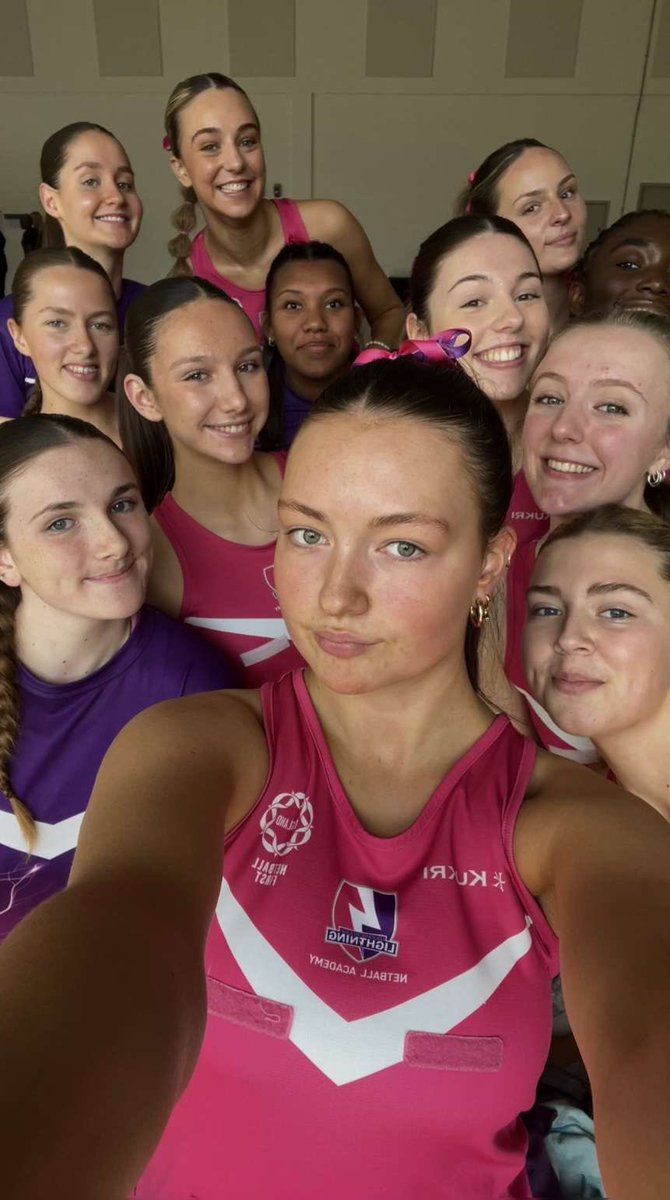 IzzyCunnington's tweet photo. What a season. What a team. Finishing 3rd in the u19 league with these amazing girls. Couldn’t be a prouder vice captain 🩷💜⚡️⚡️ @Lightning_Acad #lightningstrikes #lightning https://t.co/PnfqdmB7Nl