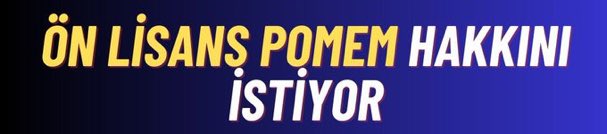 Poloqq12's tweet photo. Sayın Bakanım Aralık ayından itibaren çabalıdığımız 31.dönem pomem alımlarında önlisansa olmalı kontenjanda düzenleme istiyoruz @AliYerlikaya @av_mehmetsaglam @munirkaraloglu @ylmz_colak #pomemonlisans https://t.co/CNrMvzpryd