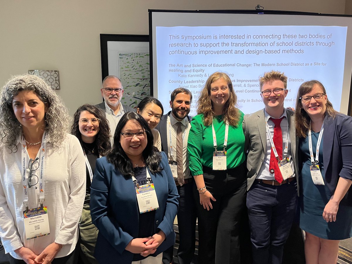 This symposium was a true joy. Grateful to @DistrictSIGAERA for the space and colleagues for the engagement #AERA2024
