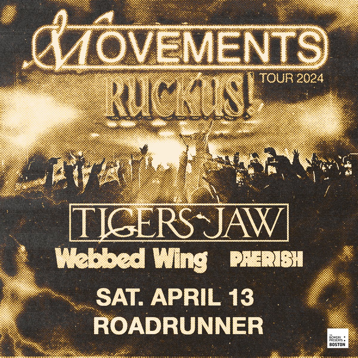 Tonight we welcome Movements and friends! Here’s a thread of important info to note before heading to the show: Doors 6:30pm // Show 7pm This show is all ages! Tickets are still available online or at the door 🎟🎟 /// axs.com/events/519515/…