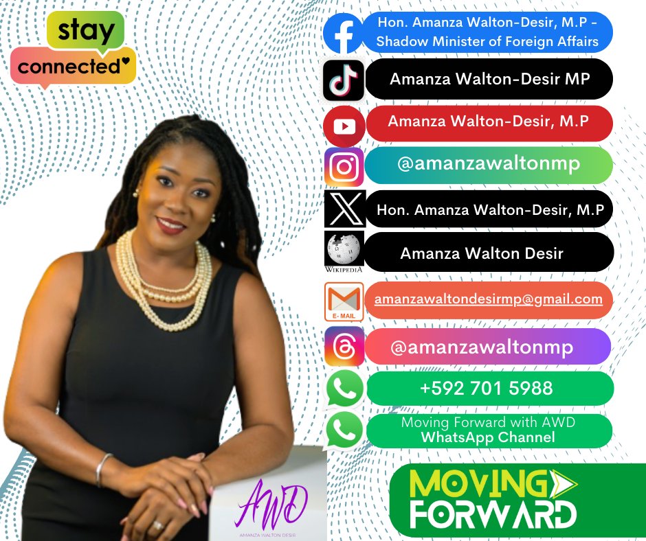 mpwaltondesir's tweet photo. #StayConnected
#movingforward
#Guyana https://t.co/f9wAnZkYKK