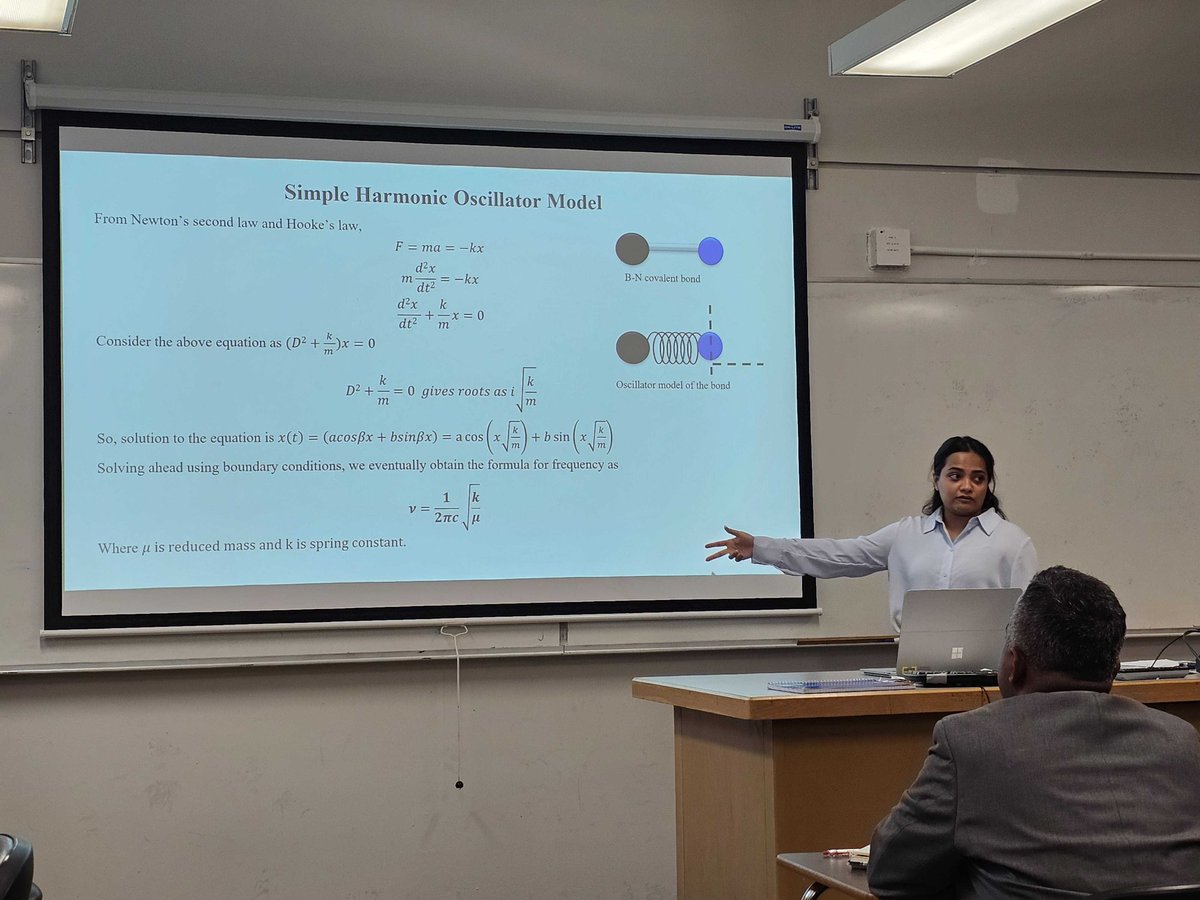 Congratulations, Sancia Tauro for defending her MS Physics thesis on studies on the optical properties of hexagonal boron nitride quantum defects! @SDSUsciences