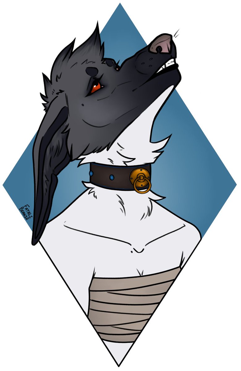 Mongrelpost. Been a minute since I drew her.