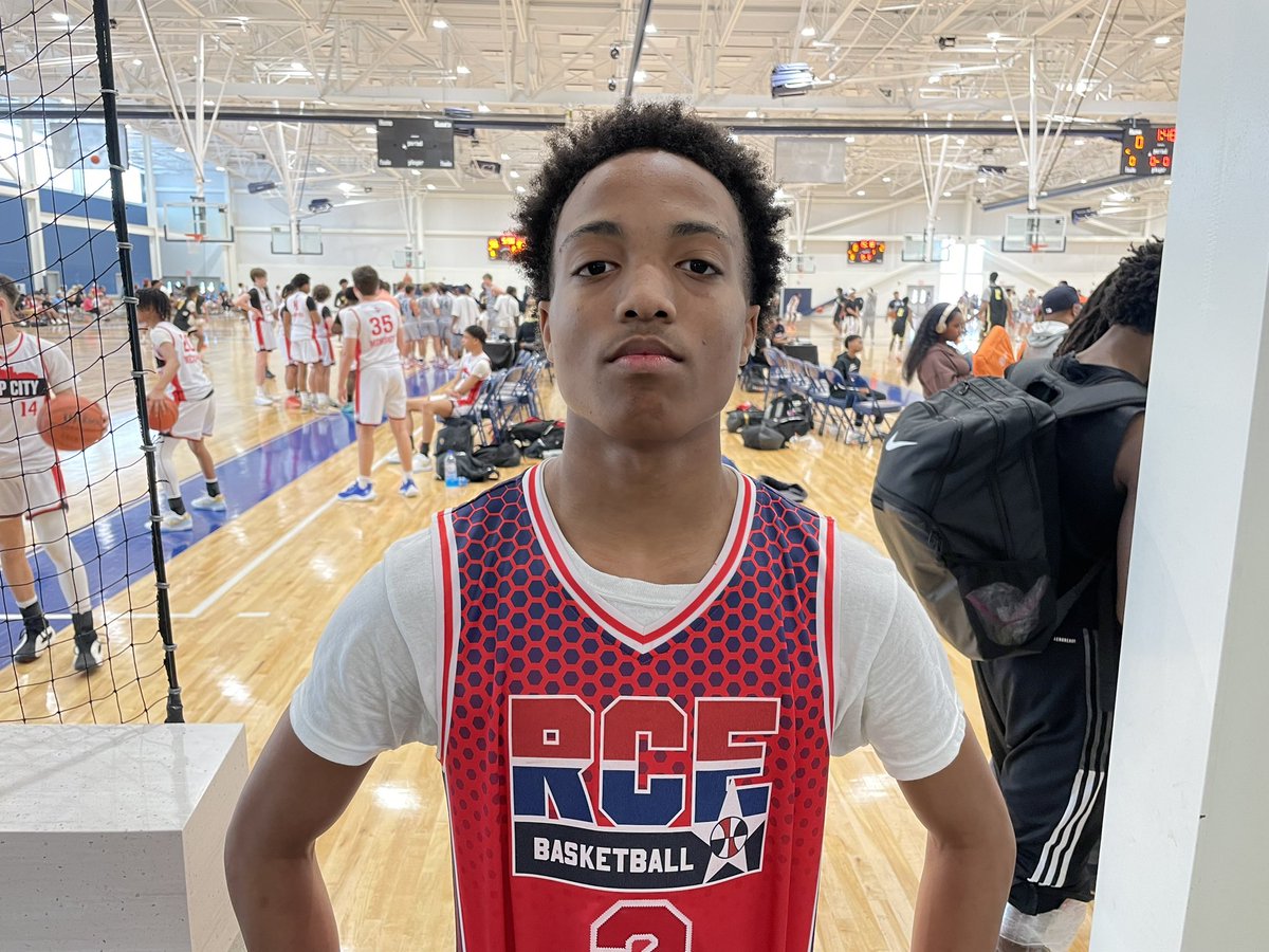 2027 PG Elijah Wilson has had a couple of nice outings today for Rocket City Elite. The steady floor general doesn’t get sped up or hurried with the ball in his hands #TNJam