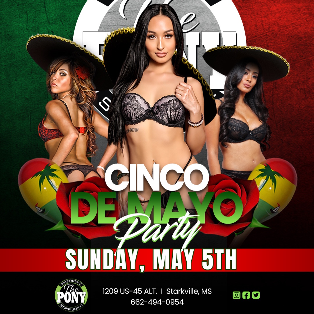 Who's excited for Cinco de Drinko? WEEEEE ARRREEE!! Come party with us! Drink & dance specials all night! ponystarkville.com . . . #CincodeMayo #fun #MuyCaliente #party #cervesas #ThePony #Starkville #StarkvillePony #StarkVegas #ThingsToDo #May #Spring #GoldenTriangle #S...