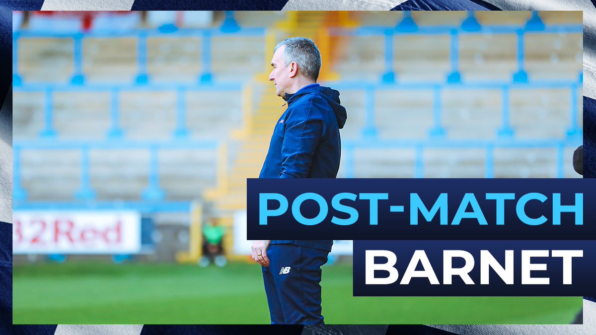 🎥 INTERVIEW | The Gaffer gives his thoughts on today's defeat to Barnet. 👇 bit.ly/3U5tmOK #Shaymen | LD