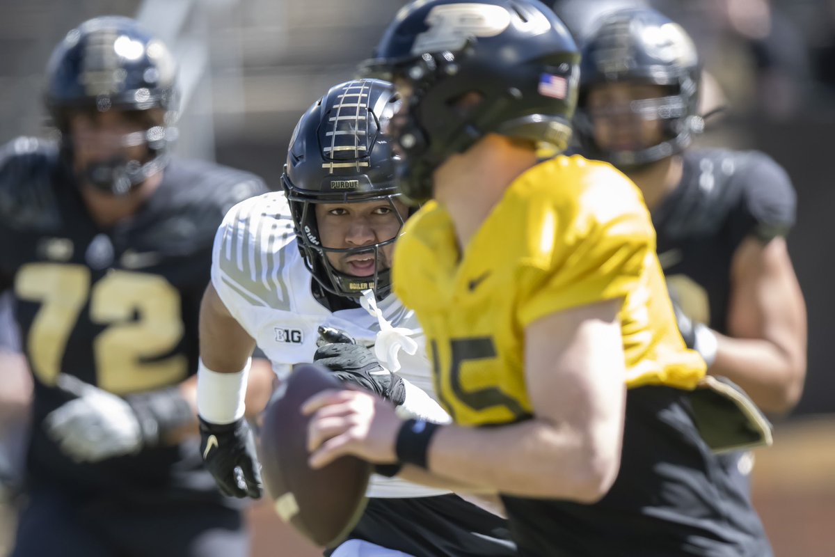 More Images from the Purdue Football Spring Game #purdue