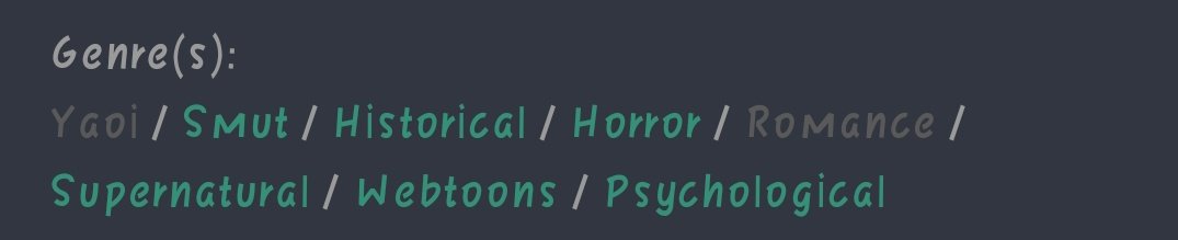 Blueeey_Jnll's tweet photo. Minsan lang ako makahanap ng gantong sama sama mga fave kong genres 😭😭 https://t.co/gpVYv59f6j