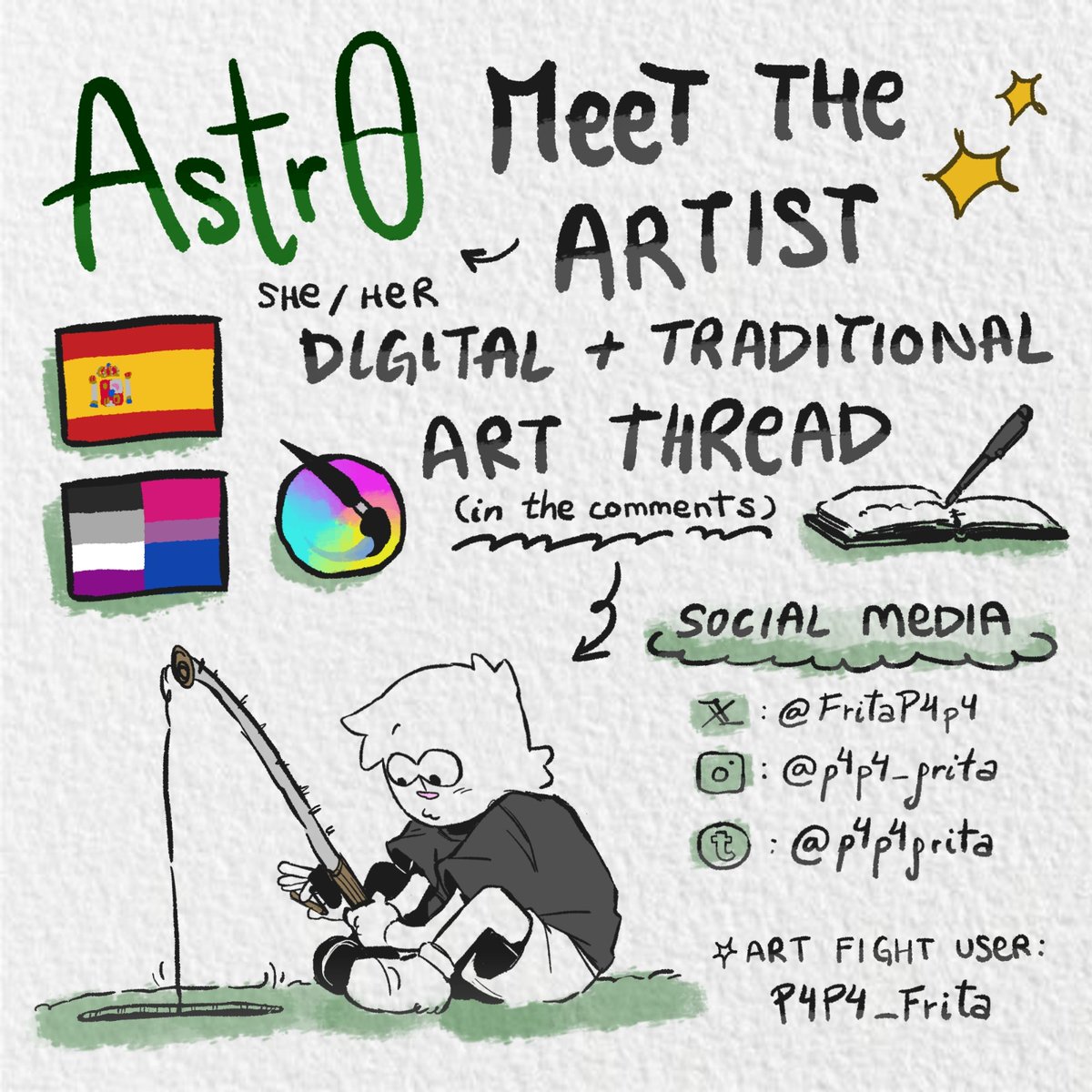 FritaP4p4's tweet image. 🎣 [Meet the artist]