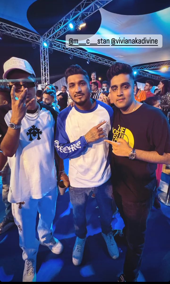 MobinAhmed64349's tweet photo. Divine X Mc Stan https://t.co/tpTCrr0Oog