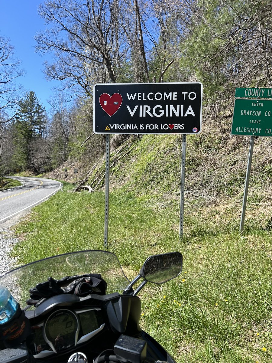 I’ve been riding backroads - headed to Marion VA.