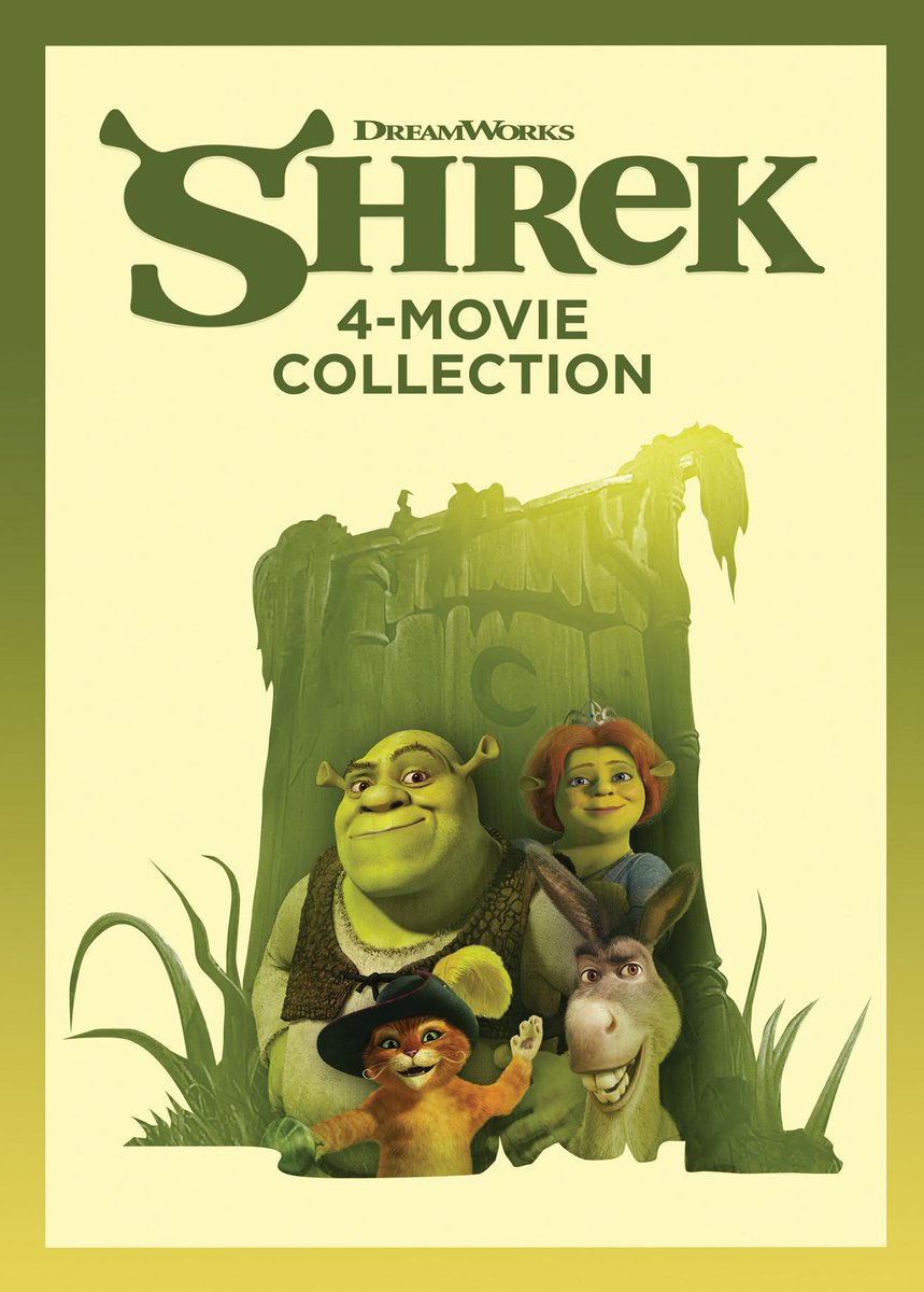 The Shrek 4-Movie Anniversary Collection DVD is being re-released at Walmart with a new slipcover, which seems to be part of a bigger line of slipcovers coming soon.