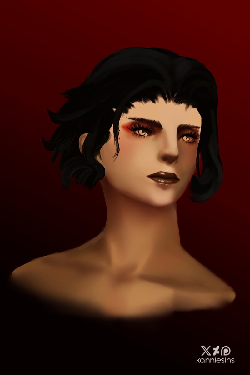 julietteffxiv's tweet photo. I tried to do some 1 hr paints from the art party! Actually surprised how far I got. Thought it would just be a shapeless blob HAHA. #flowerfestap @HiguBlabbers  @Alex_Barclay_FF https://t.co/HVd2UFMyKN