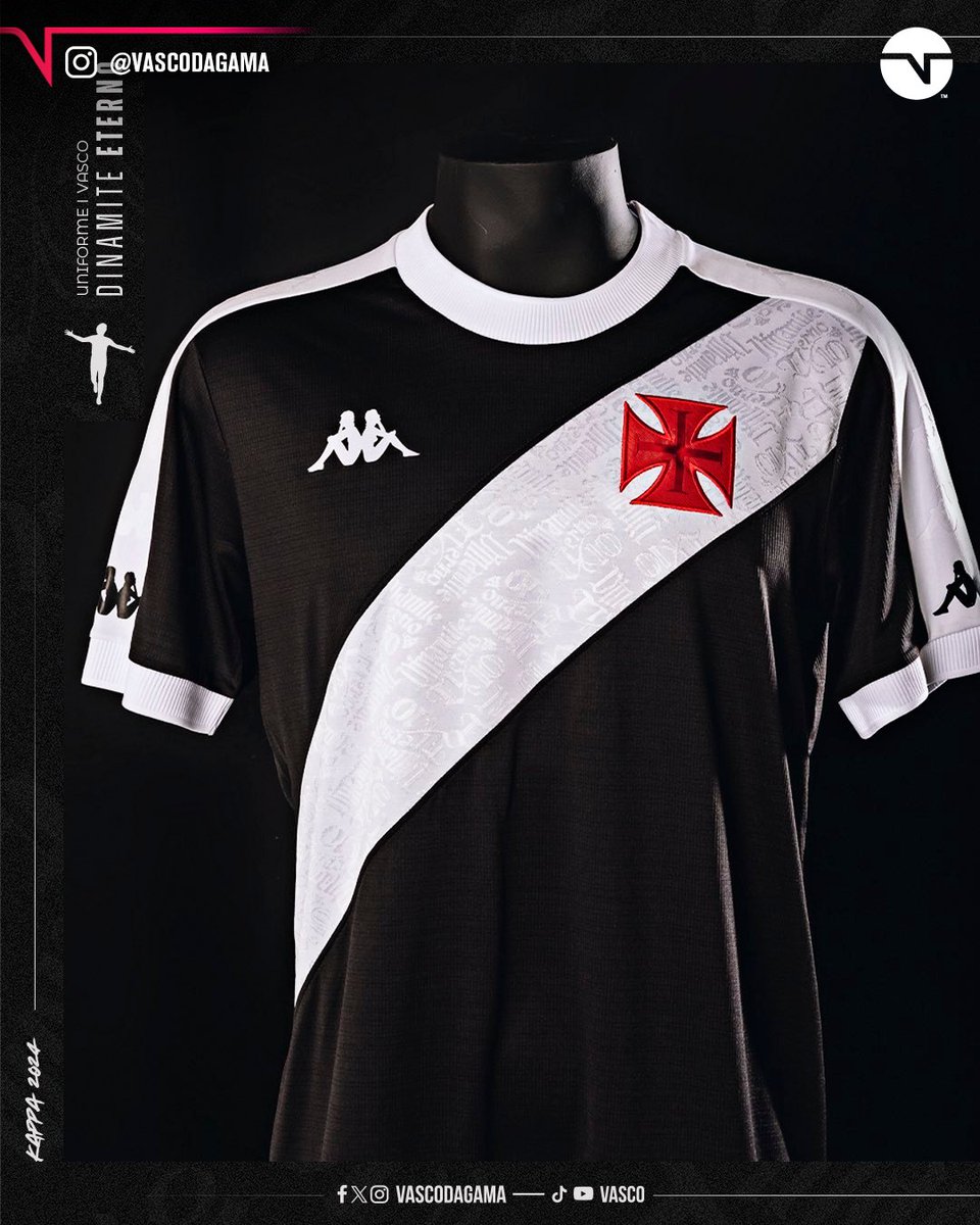 TNTSportsBR's tweet photo. ⚠️🚨 ALERTA DE CAMISA ABSURDA! 😱😱 O Vasco lançou seu novo uniforme pra temporada 2024 e o estagiário ficou bobo! FOD@ DEMAIS! 🔥🔥 https://t.co/j2NRt5vGwR